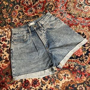 ANINE Bing denim shorts